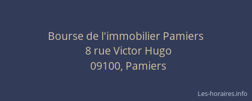 Bourse de l'immobilier Pamiers