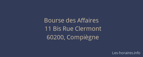Bourse des Affaires