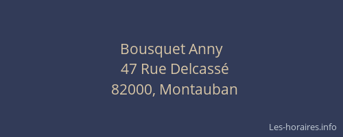 Bousquet Anny