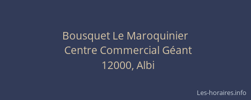 Bousquet Le Maroquinier