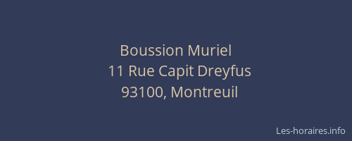 Boussion Muriel