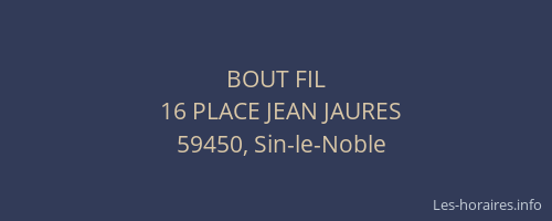 BOUT FIL