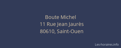 Boute Michel