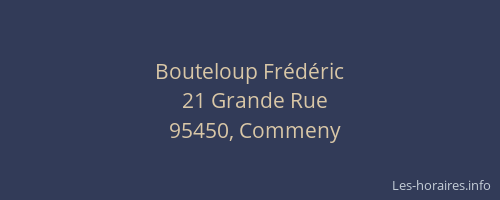 Bouteloup Frédéric