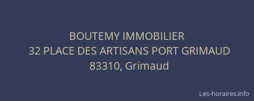 BOUTEMY IMMOBILIER