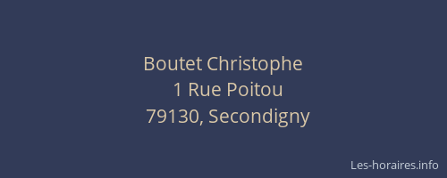 Boutet Christophe