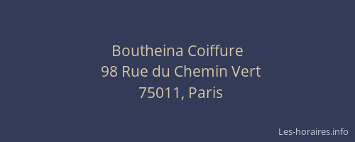 Boutheina Coiffure