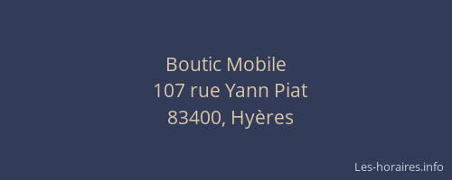 Boutic Mobile