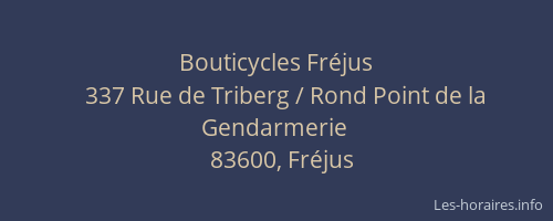 Bouticycles Fréjus