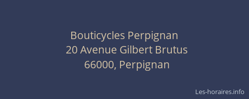 Bouticycles Perpignan