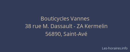 Bouticycles Vannes
