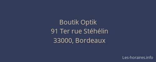 Boutik Optik