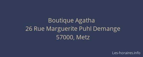 Boutique Agatha