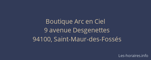 Boutique Arc en Ciel