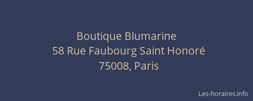 Boutique Blumarine