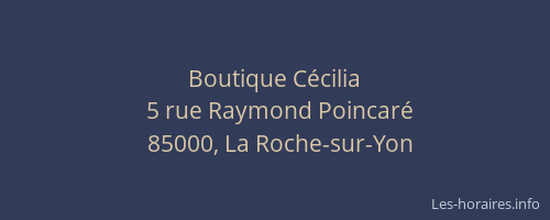 Boutique Cécilia