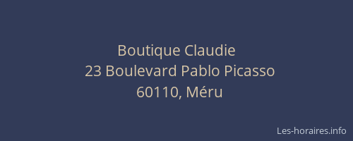 Boutique Claudie
