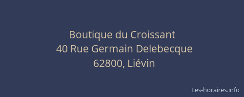 Boutique du Croissant