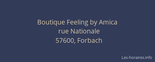 Boutique Feeling by Amica