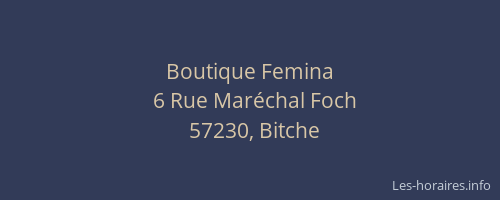 Boutique Femina