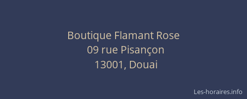 Boutique Flamant Rose