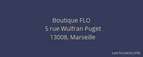 Boutique FLO