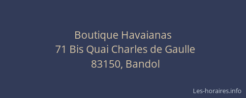 Boutique Havaianas