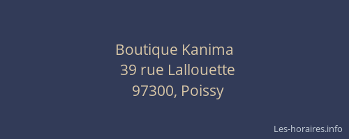Boutique Kanima