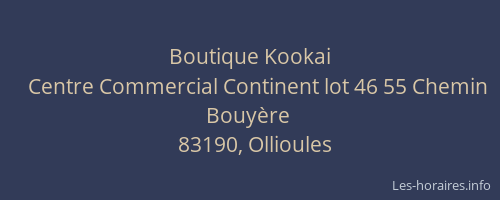 Boutique Kookai