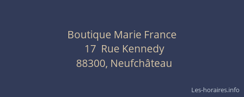 Boutique Marie France