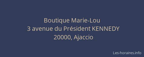 Boutique Marie-Lou