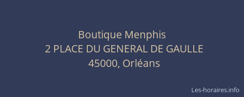 Boutique Menphis