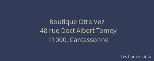 Boutique Otra Vez
