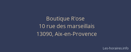Boutique R'ose