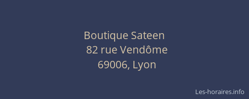 Boutique Sateen
