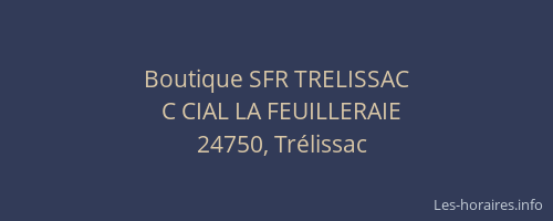 Boutique SFR TRELISSAC
