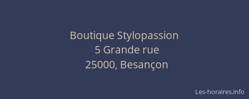 Boutique Stylopassion
