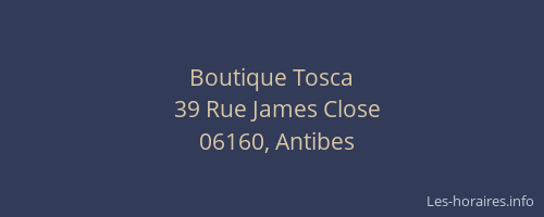 Boutique Tosca