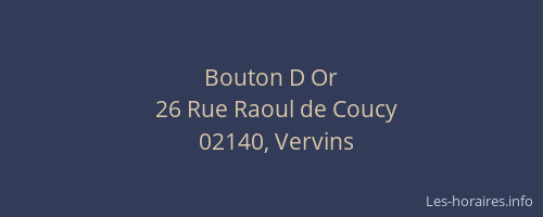 Bouton D Or