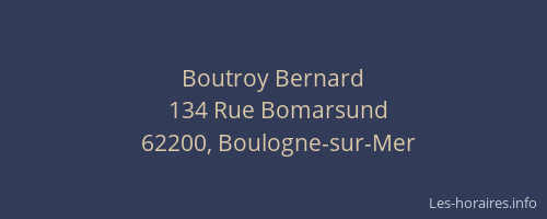 Boutroy Bernard