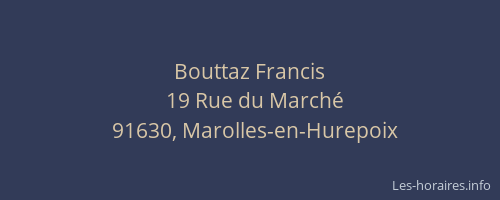 Bouttaz Francis