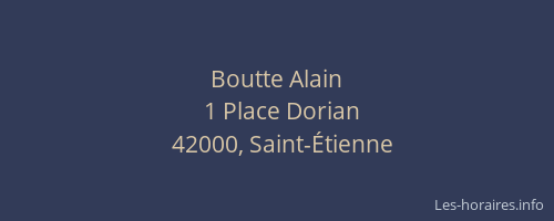 Boutte Alain