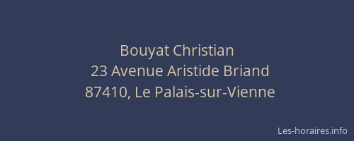 Bouyat Christian