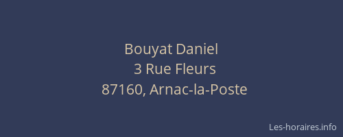 Bouyat Daniel