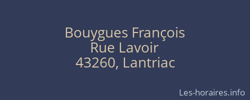 Bouygues François