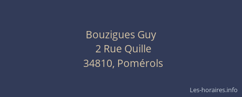 Bouzigues Guy