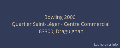 Bowling 2000