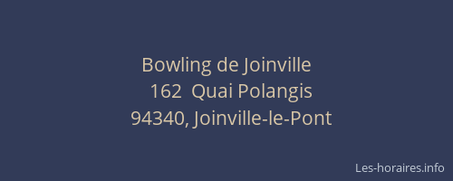 Bowling de Joinville