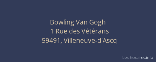 Bowling Van Gogh