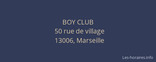 BOY CLUB